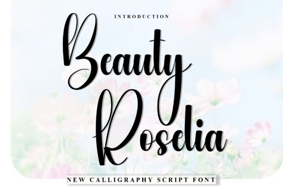 Beauty Roselia Font: Elevating Holiday Campaign Visuals