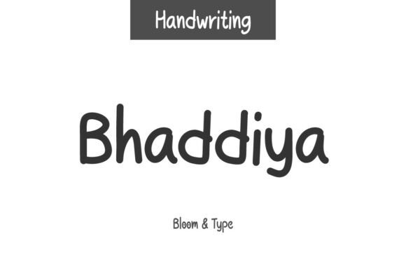 Bhaddiya Font: Adding Warmth to Brand Identity Design