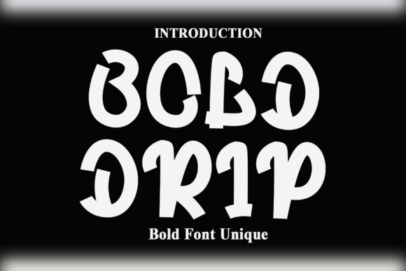 Bold Drip Font: Elevating Editorial Design