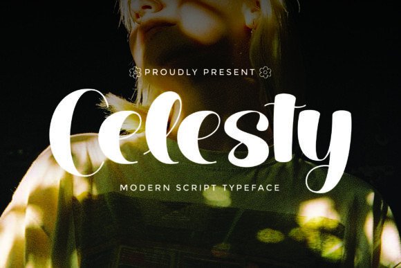 Celesty Font: Elevating Handmade Labels & Prints