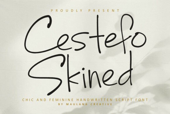 Cestefo Skined Font: Elevating Campaign Visuals
