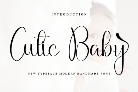 Cutie Baby Font: Festive Typography for Holiday Campaigns