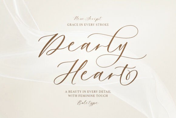 Dearly Heart Font: Adding Warmth to Editorial Design