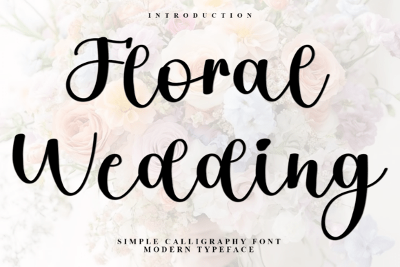 Floral Wedding Font: Elevating Digital Brand Identity