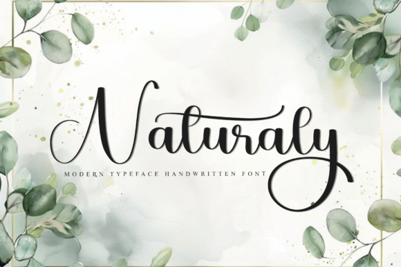 Naturaly Font: Adding Holiday Cheer to Campaign Visuals