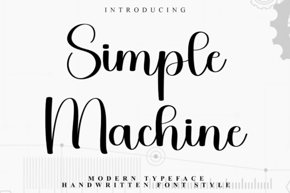 Simple Machine Font: A Soft Touch for Modern Branding