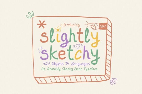 Slightly Sketchy Font: Adding Playful Charm to Your Brand