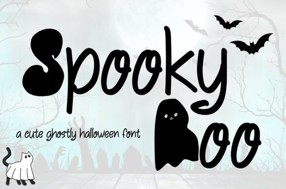 Spooky Boo Font: A Handwritten Typeface for Branding
