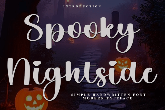 Spooky Nightside Font Review for Campaign Design