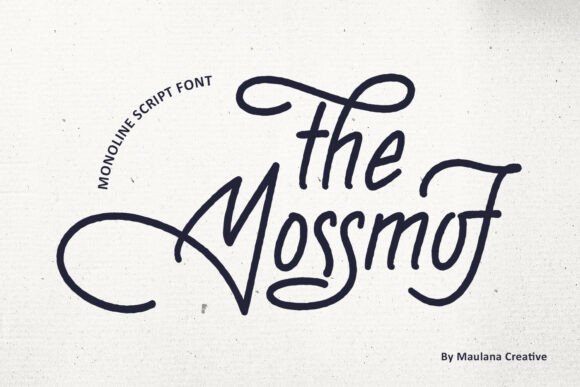 The Mossmof Font: Elevating Small Business Branding